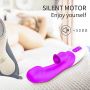 Wibrator-Silicon, Vibrator 7 Function and Heating Mode, Purple - 4
