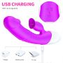 Wibrator-Silicon, Vibrator 7 Function and Heating Mode, Purple - 6