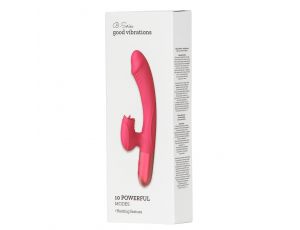 Wibrator-Silicone Vibrator USB, 10 vibration modes, Heating
