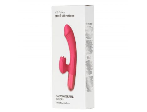 Wibrator-Silicone Vibrator USB, 10 vibration modes, Heating