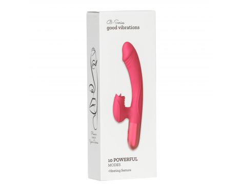 Wibrator-Silicone Vibrator USB, 10 vibration modes, Heating - 5