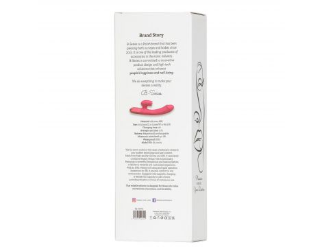 Wibrator-Silicone Vibrator USB, 10 vibration modes, Heating - 4