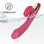 Wibrator-Silicone Vibrator USB, 10 vibration modes, Heating - 8