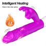 Wibrator-Silicone, Vibrator USB, 7 vibration modes, Heating - 5