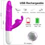 Wibrator-Silicone, Vibrator USB, 7 vibration modes, Heating - 3