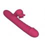 Silicone Vibrator - 7 rotating functions and 7 licking functions - 6