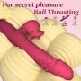 Silicone Vibrator - 7 rotating functions and 7 licking functions - 9