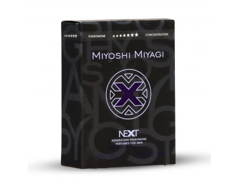 Perfumy męskie z feromonami Miyoshi Miyagi Next X 50 ml - 7