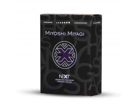 Perfumy męskie z feromonami Miyoshi Miyagi Next X 50 ml - 9