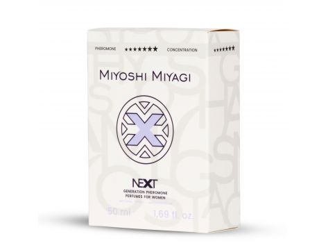 Perfumy damskie z feromonami Miyoshi Miyagi Next X 50 ml - 9