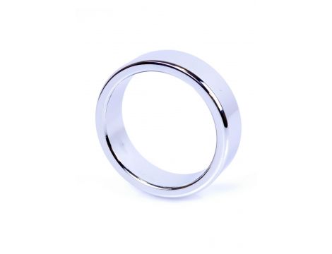Pierścień-Metal Cock Ring Large - 4