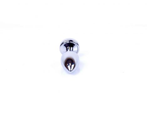 Biżuteria analna stalowa LED disco MyLove Toys 7 cm - 7