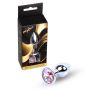 Srebrny korek analny Rose MyLove Toys 7 cm - 4