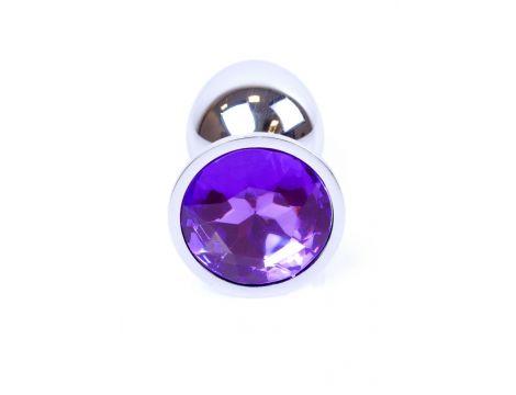 MyLove Toys - Jewellery Silver PLUG- Purple - 4