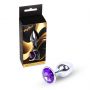 MyLove Toys - Jewellery Silver PLUG- Purple - 3