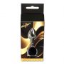 Korek analny srebrny MyLove Toys z diamentem 7 cm - 3