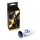 Korek analny srebrny MyLove Toys z diamentem 7 cm