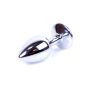 Biżuteria analna srebrna MyLove Toys jasnoniebieska 7 cm - 3