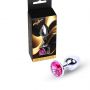 Biżuteria analna srebrna MyLove Toys różowa 7 cm - 2