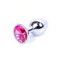 Biżuteria analna srebrna MyLove Toys różowa 7 cm - 5