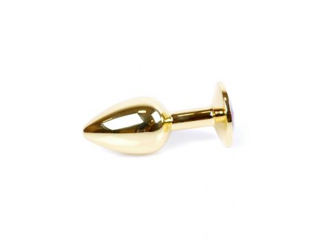 Biżuteria analna stalowa MyLove Toys czarny diament 7 cm - 4