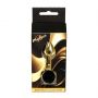 Biżuteria analna stalowa MyLove Toys czarny diament 7 cm - 3