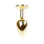 Biżuteria analna złota z diamencikiem MyLove Toys 7 cm - 9