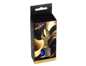 Biżuteria analna ze stali MyLove Toys granatowa 7 cm