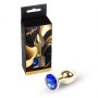 Biżuteria analna ze stali MyLove Toys granatowa 7 cm - 4