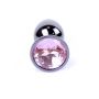 Biżuteria analna srebrna z diamentem MyLove Toys 7 cm - 6
