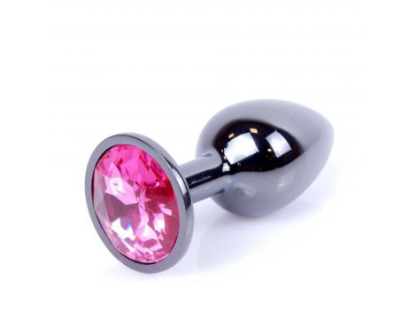 Biżuteria analna MyLove Toys ciemnosrebrna różowa - 9