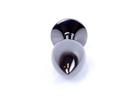 Biżuteria analna stalowa MyLove Toys srebrna czerwona 7 cm - 9