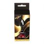 Biżuteria analna stalowa MyLove Toys srebrna czerwona 7 cm - 4