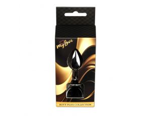 MyLove Toys - Jewellery Dark Silver PLUG- Black