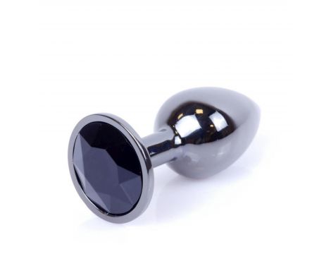 MyLove Toys - Jewellery Dark Silver PLUG- Black - 8