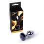 MyLove Toys - Jewellery Dark Silver PLUG- Black - 4