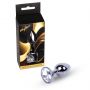Biżuteria analna srebrna z diamencikiem MyLove Toys 7 cm - 2