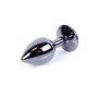 Biżuteria analna srebrna z diamencikiem MyLove Toys 7 cm - 3