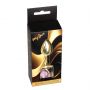 Korek analny złoty serce z diamentem MyLove Toys 7 cm - 2