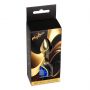 Biżuteria analna MyLove Toys Gold Heart granatowa 7 cm - 3