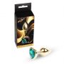 MyLove Toys - Jewellery Gold  Heart PLUG- Green - 2