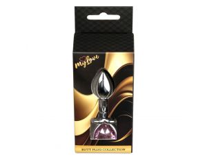 Biżuteria analna srebrne serce MyLove Toys 7 cm