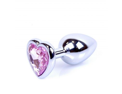 Biżuteria analna srebrne serce MyLove Toys 7 cm - 8