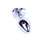 Srebrna biżuteria analna z czerwonym serduszkiem MyLove Toys 7 cm - 12
