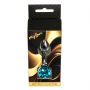Korek analny srebrny serduszko jasnoniebieski MyLove Toys 7 cm - 5