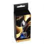 Korek analny srebrny serce MyLove Toys ciemnoniebieski 7 cm - 2