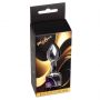 Biżuteria analna srebrna serce MyLove Toys fioletowa 7 cm - 5