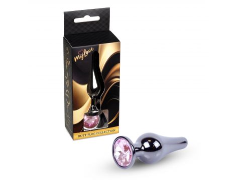 Biżuteria analna srebrna Rose MyLove Toys 9,5 cm - 2