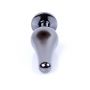 Biżuteria analna stalowa MyLove Toys srebrna czerwona 9.5 cm - 6
