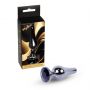 Stalowy korek analny z diamentem MyLove Toys srebrny 9,5 cm - 6